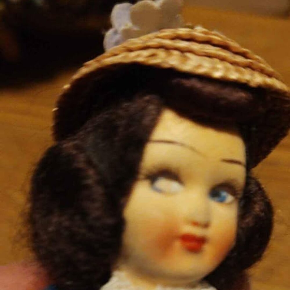 Vintage 1950's Capri Italy Souvenir Doll